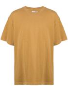 John Elliott Crew Neck T-shirt - Yellow
