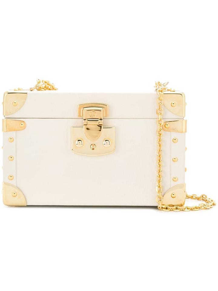 Luis Negri Crossbody Box Bag - Nude & Neutrals