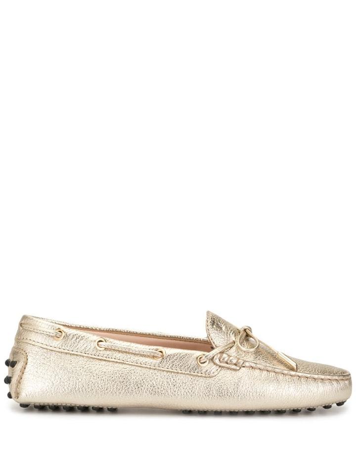Tod's Tod's Xxw0fw05030ltgg005 Gold Furs & Skins->leather