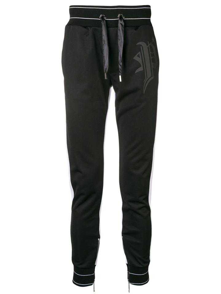 Philipp Plein Elasticated Waist Trousers - Black