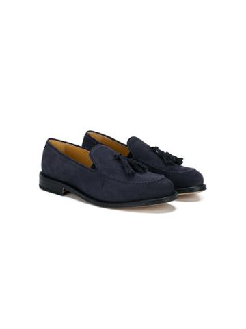 Gallucci Kids Tasselled Loafers - Blue