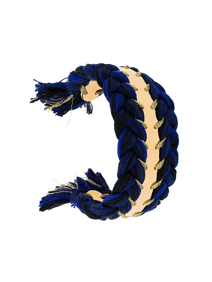 Aurelie Bidermann 'copacabana' Double Bracelet, Women's, Blue