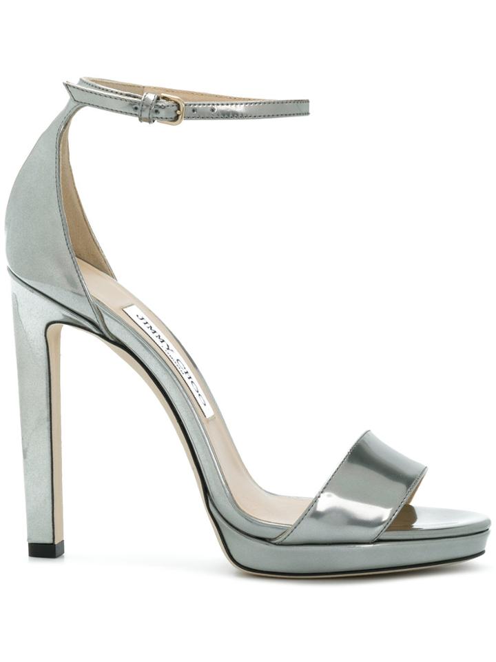 Jimmy Choo Misty 120 Pumps - Metallic