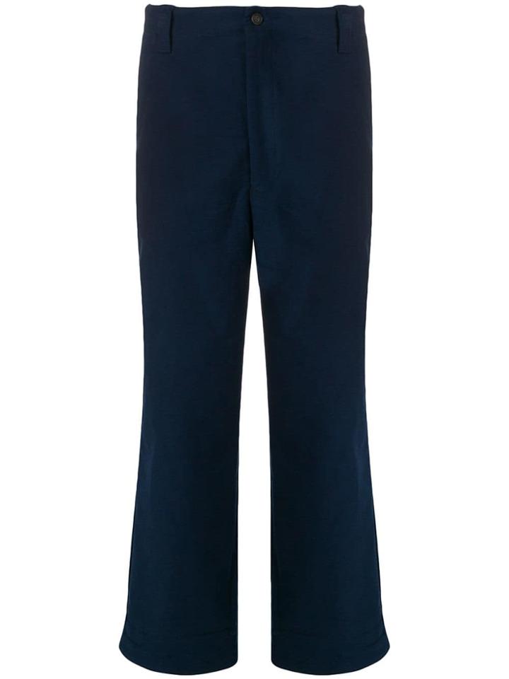 Acne Studios Loose Fit Casual Trousers - Blue