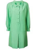 Nina Ricci Vintage 1965 Longsleeved Short Dress - Green