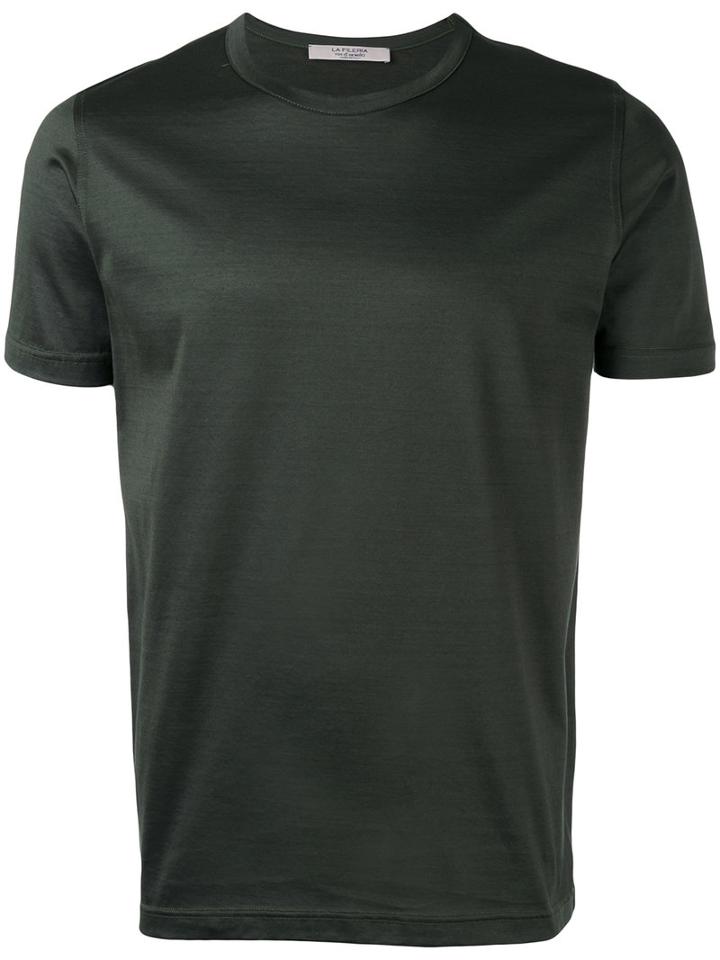 La Fileria For D'aniello Classic T-shirt, Men's, Size: 44, Green, Cotton