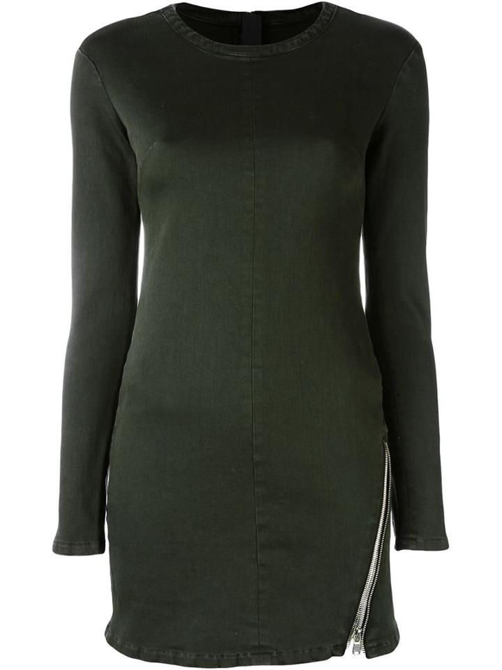 Rta Zip Detail Dress