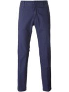 Dondup Chino Trousers, Men's, Size: 30, Blue, Cotton