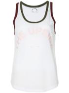 The Upside Curved Tank Top - White