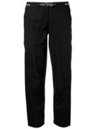 Emporio Armani Logo Band Trousers - Black