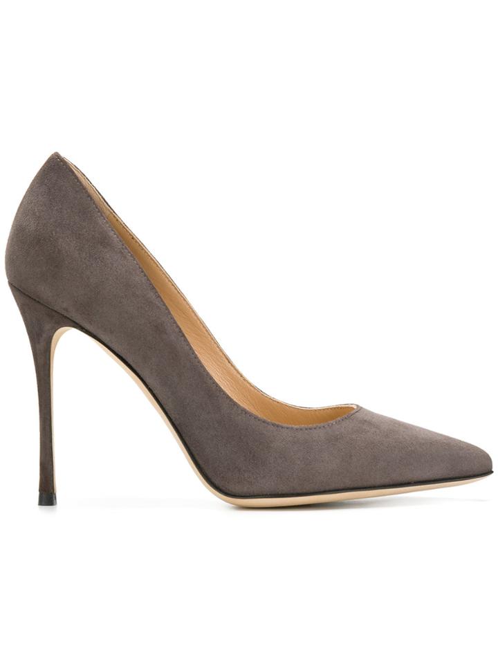 Sergio Rossi Godiva Stiletto Pumps - Grey
