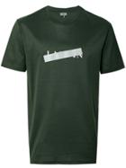 Lanvin Taped Logo T-shirt - Green