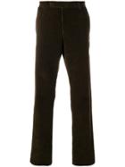 Holland & Holland Straight Leg Corduroy Trousers - Brown