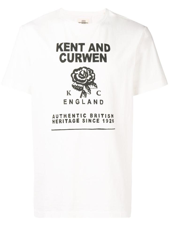 Kent & Curwen Front Logo T-shirt - White