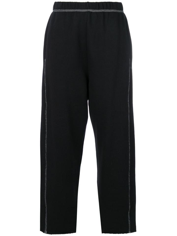 Mm6 Maison Margiela Classic Sweatpants - Black