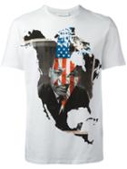 Neil Barrett Martin Luther King T-shirt, Men's, Size: Large, White, Cotton