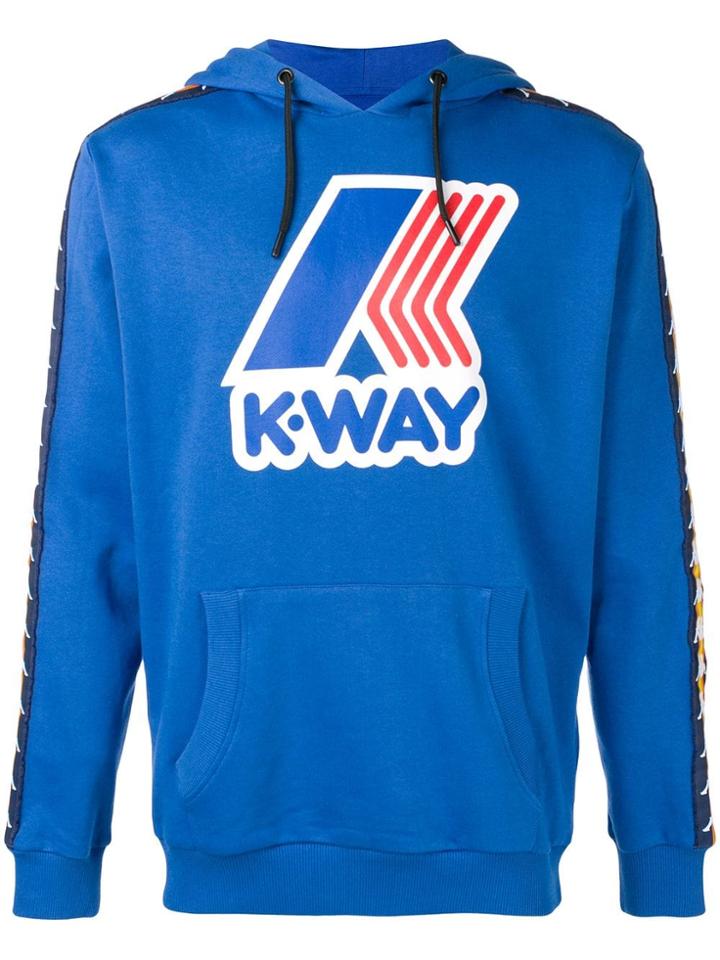 Kappa Le Vrai Bob Hoodie - Blue