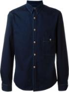 Lemaire Denim Shirt, Men's, Size: 48, Blue, Cotton