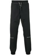 United Standard Drawstring Track Trousers - Black