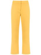 Nk Flared Trousers - Yellow