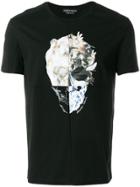 Alexander Mcqueen Skull Printed T-shirt - Black