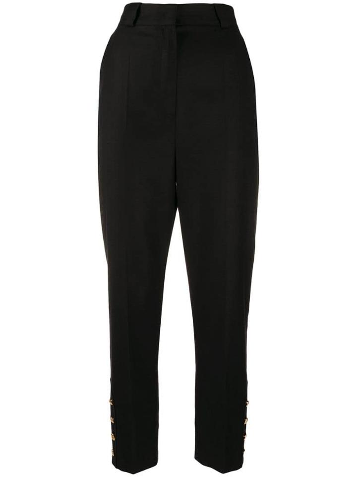 Escada Button Detail Trousers - Black