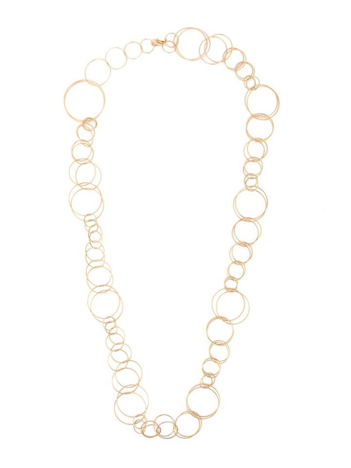 Rosa De La Cruz Yellow Gold Multi Link Chain Necklace