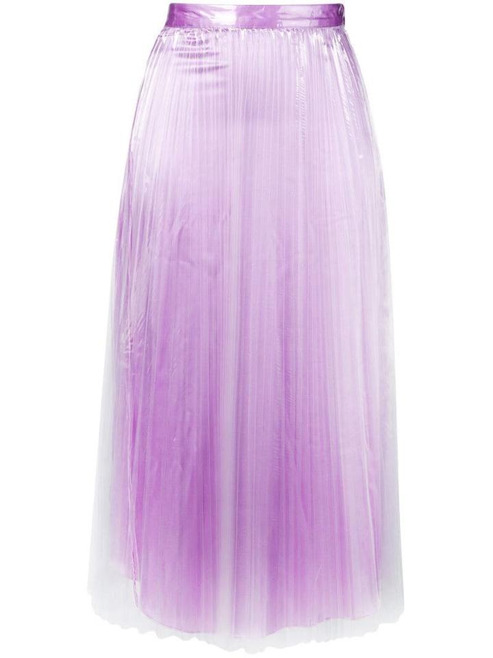 Priscavera High-rise Pleated Skirt - Pink