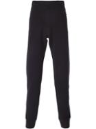 Lanvin Tapered Track Pants, Men's, Size: Small, Blue, Cotton/polyamide