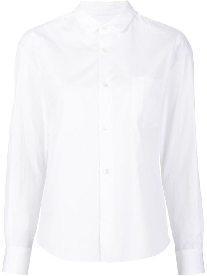 Comme Des Garçons Classic Button Down Shirt, Women's, Size: Large, Red, Cotton