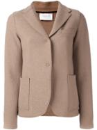 Harris Wharf London Single Breasted Fitted Jacket - Nude & Neutrals