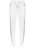 Andrea Bogosian Side Stripe Sweatpants - White