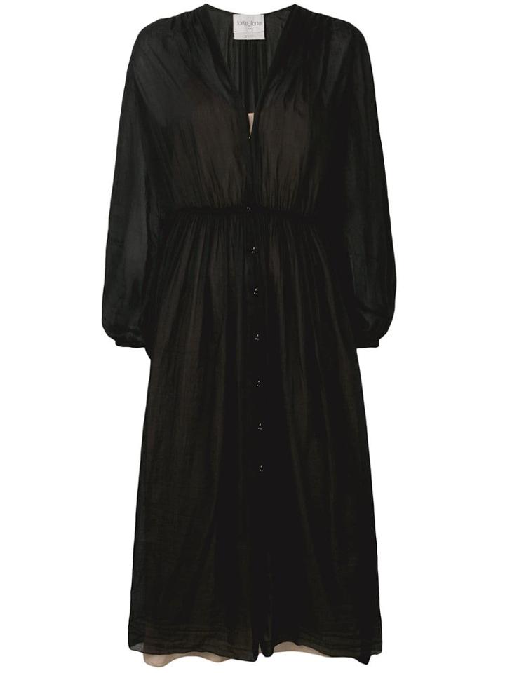 Forte Forte 'my Dress' Empire Dress - Black