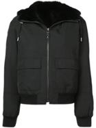 Yves Salomon Reversible Hooded Jacket - Black