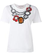 Comme Des Garçons Girl - Printed T-shirt - Women - Cotton - Xs, White, Cotton