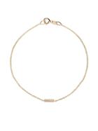 Lizzie Mandler Fine Jewelry 18kt Yellow Gold Knife Edge Mini Diamond