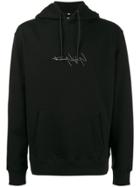 Yohji Yamamoto New Era Logo Hoodie - Black
