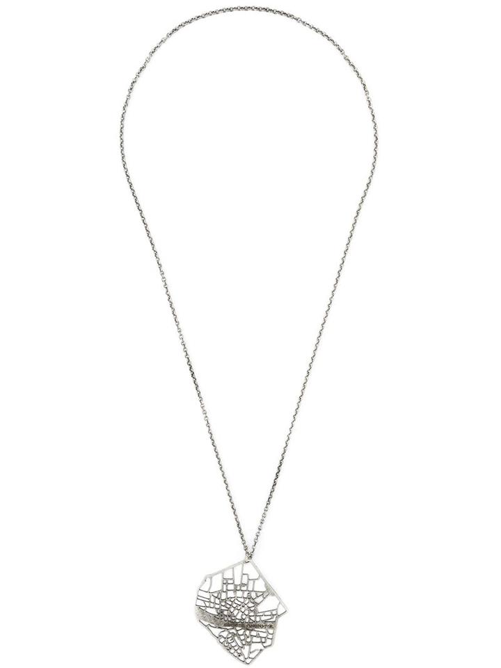Societe Anonyme Florence City Map Pendant Necklace