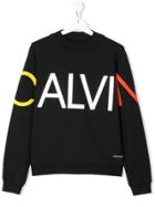 Calvin Klein Kids Teen Logo Sweatshirt - Black
