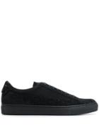Givenchy Logo Embossed Sneakers - Black
