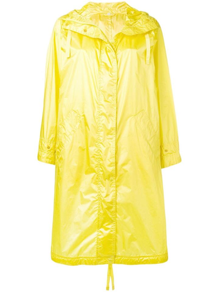 Aspesi Long Yellow Raincoat