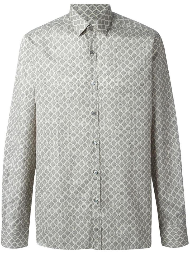 Saint Laurent Classic Checked Shirt - Red