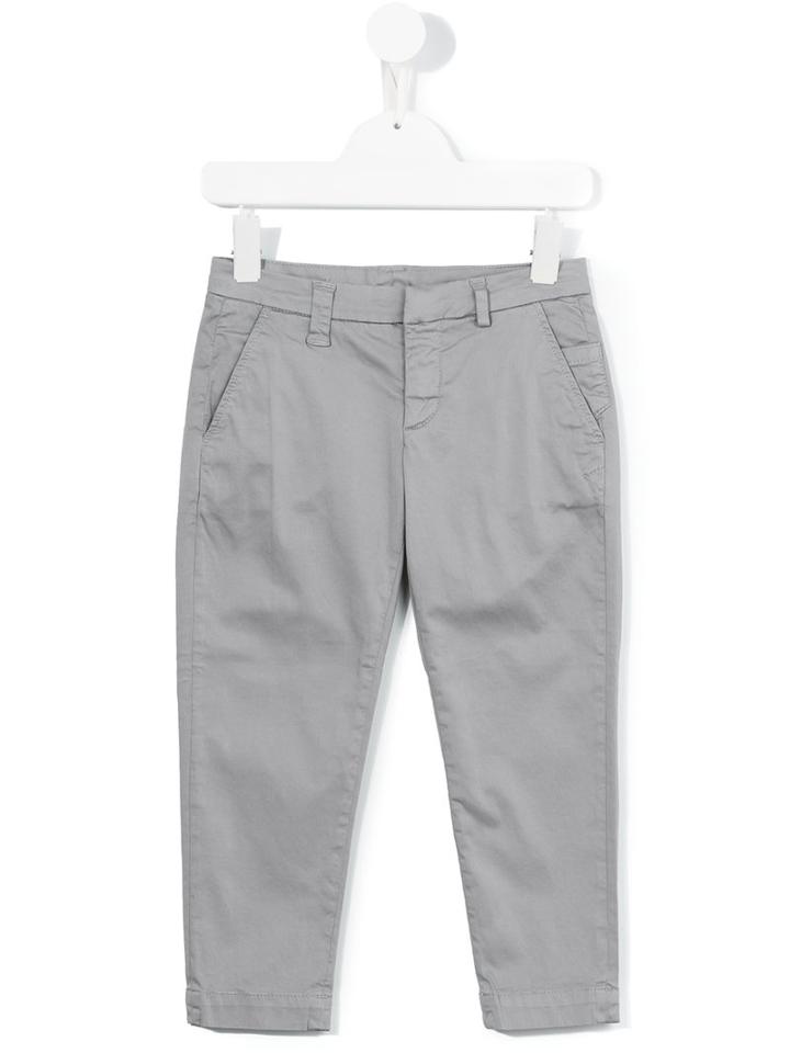 Dondup Kids Classic Chinos, Boy's, Size: 10 Yrs, Grey