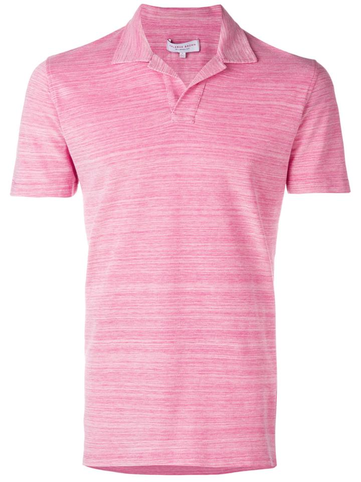 Orlebar Brown Classic Polo Shirt - Pink & Purple