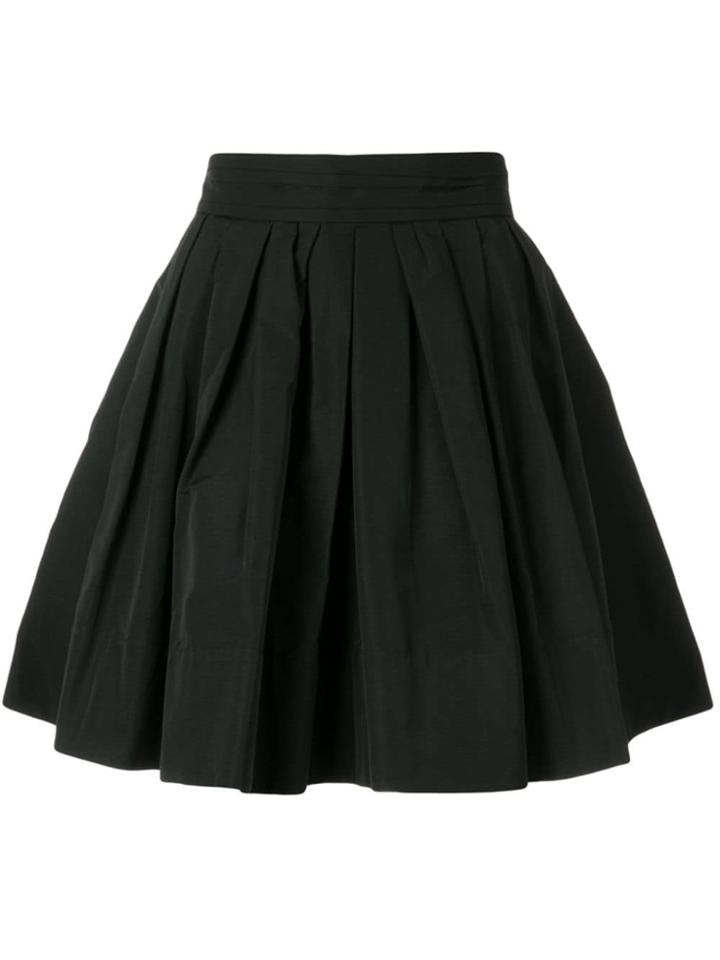 Valentino Full Mini Skirt - Black