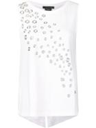 Thomas Wylde 'gleam' Top, Women's, Size: Xs, White, Cotton