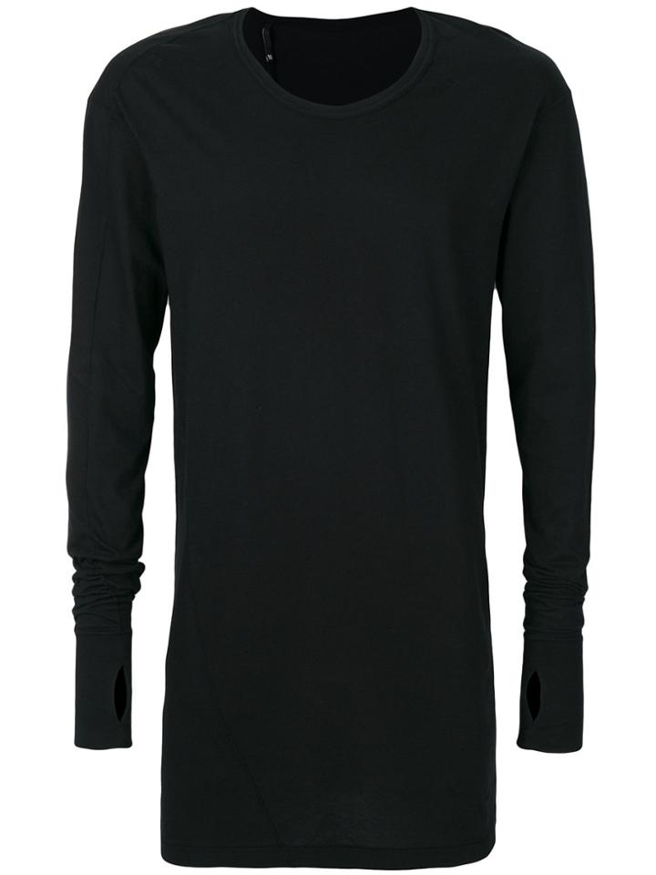11 By Boris Bidjan Saberi Back Print Sweatshirt - Black