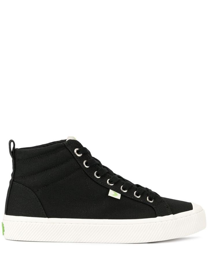 Cariuma Oca High Canvas Black Sneakers