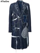 Icosae 'jean Couture' Coat - Blue