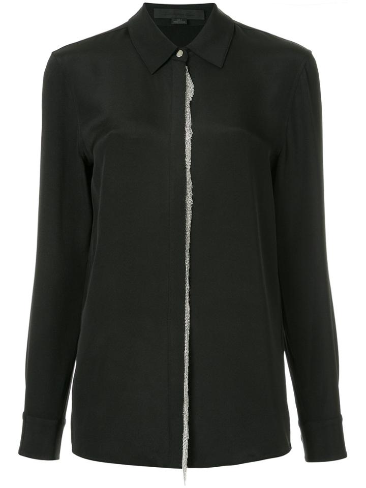 Alexander Wang Chain Trim Shirt - Black